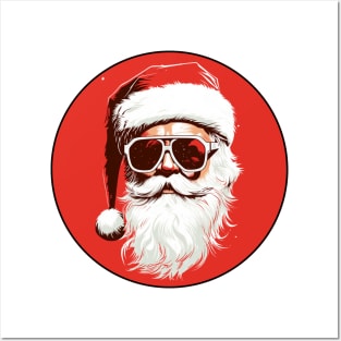 Santa's Rebel Stance: Naughty by Nature Posters and Art